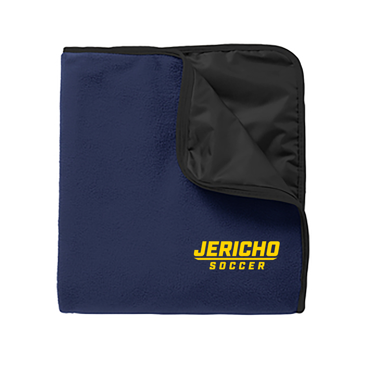 Jericho HS Soccer Fleece & Poly Blanket