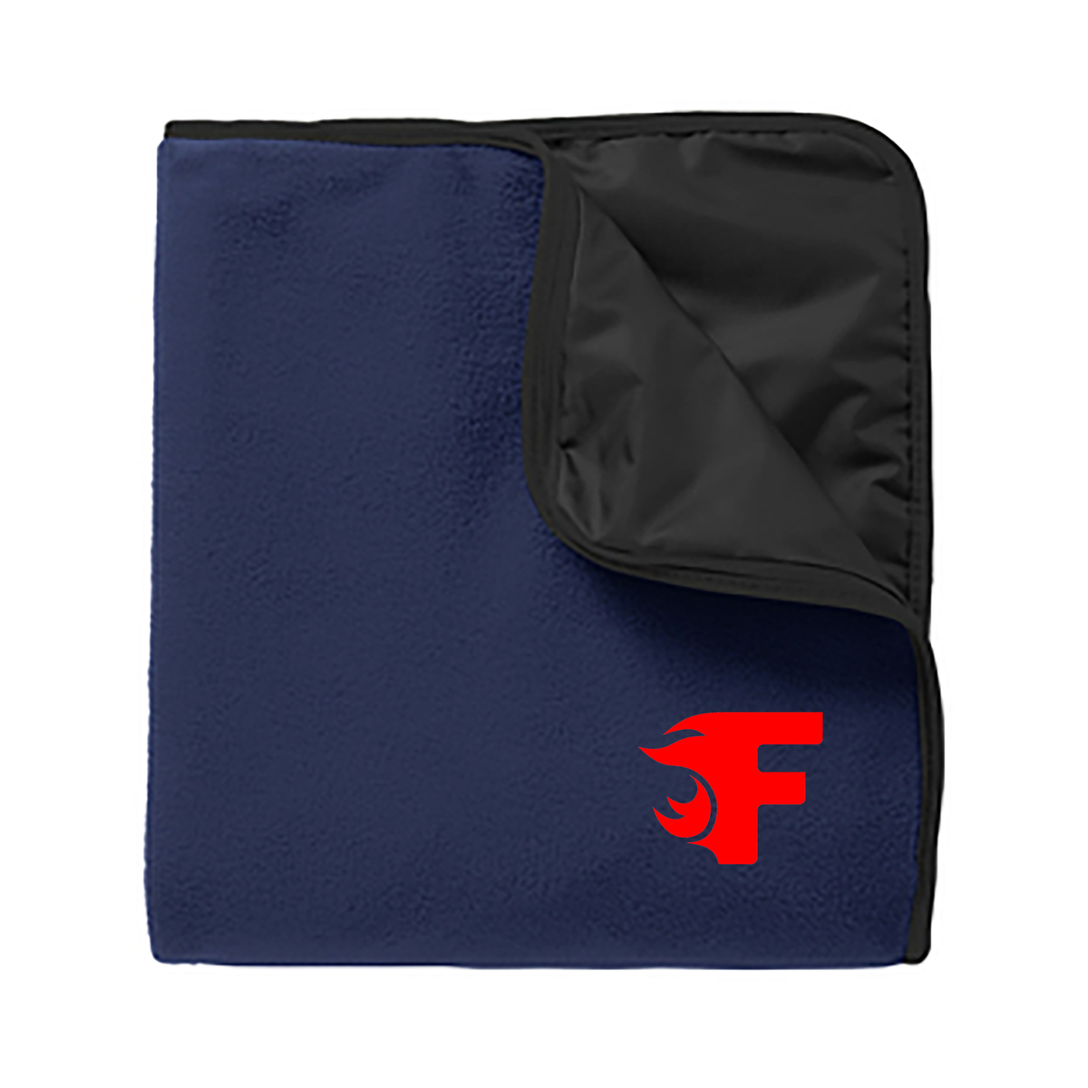 Fuego Baseball Fleece & Poly Blanket