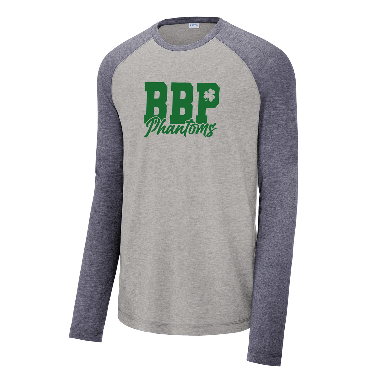 BBP St. Patricks Long Sleeve Raglan CottonTouch