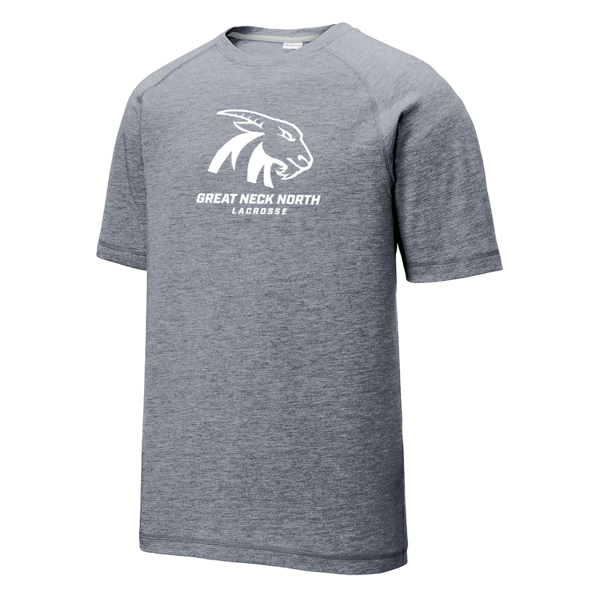 Great Neck North HS Lacrosse Raglan CottonTouch Tee