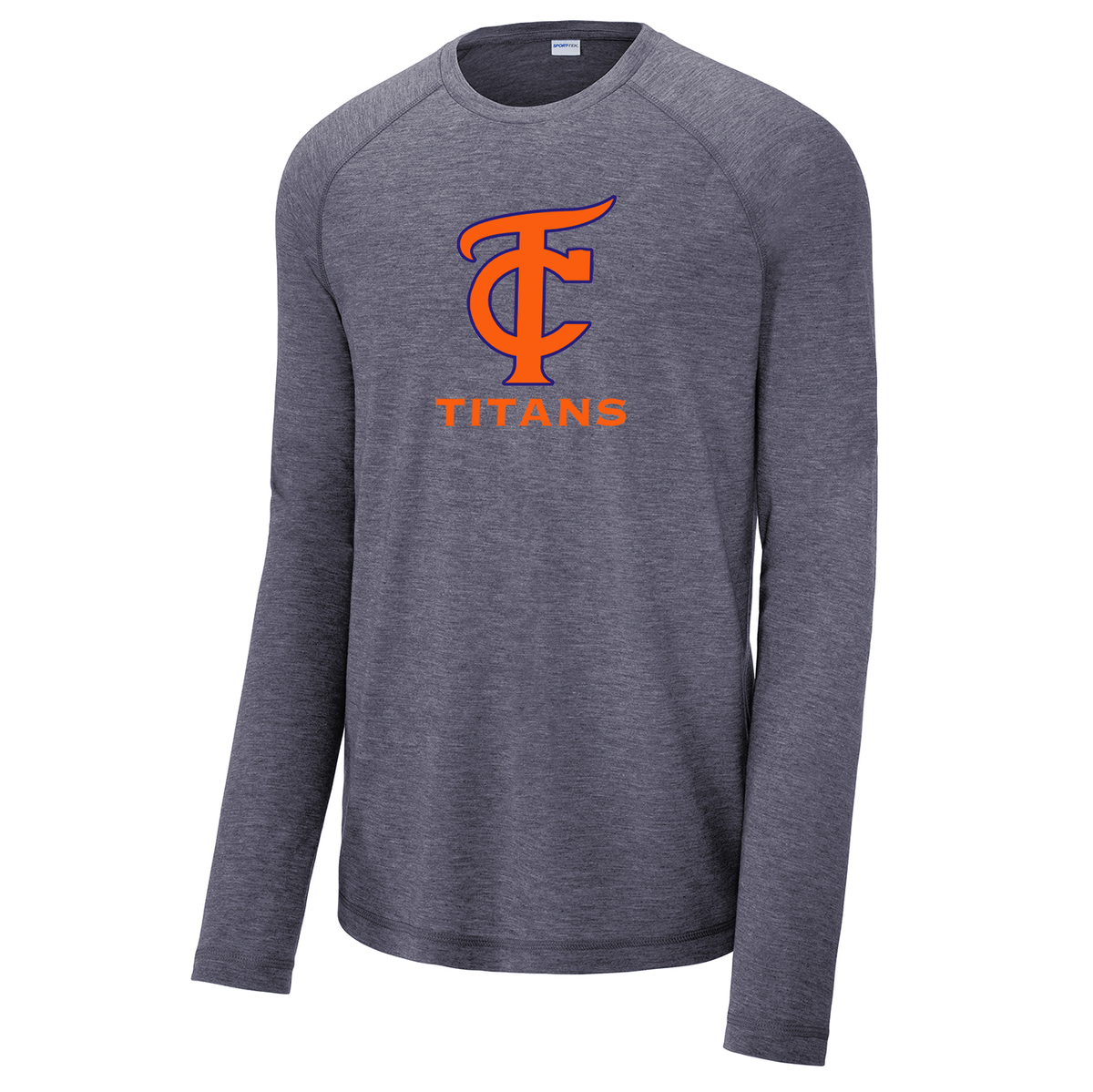 Titans Lacrosse Long Sleeve Raglan CottonTouch