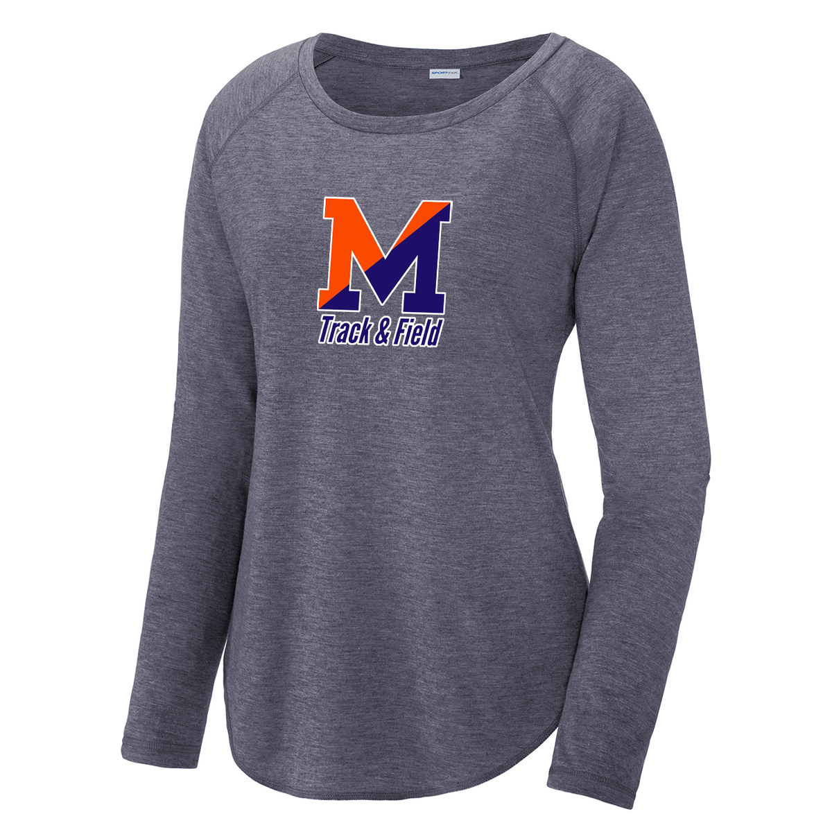 Manhasset Track & Field Women's Raglan Long Sleeve CottonTouch