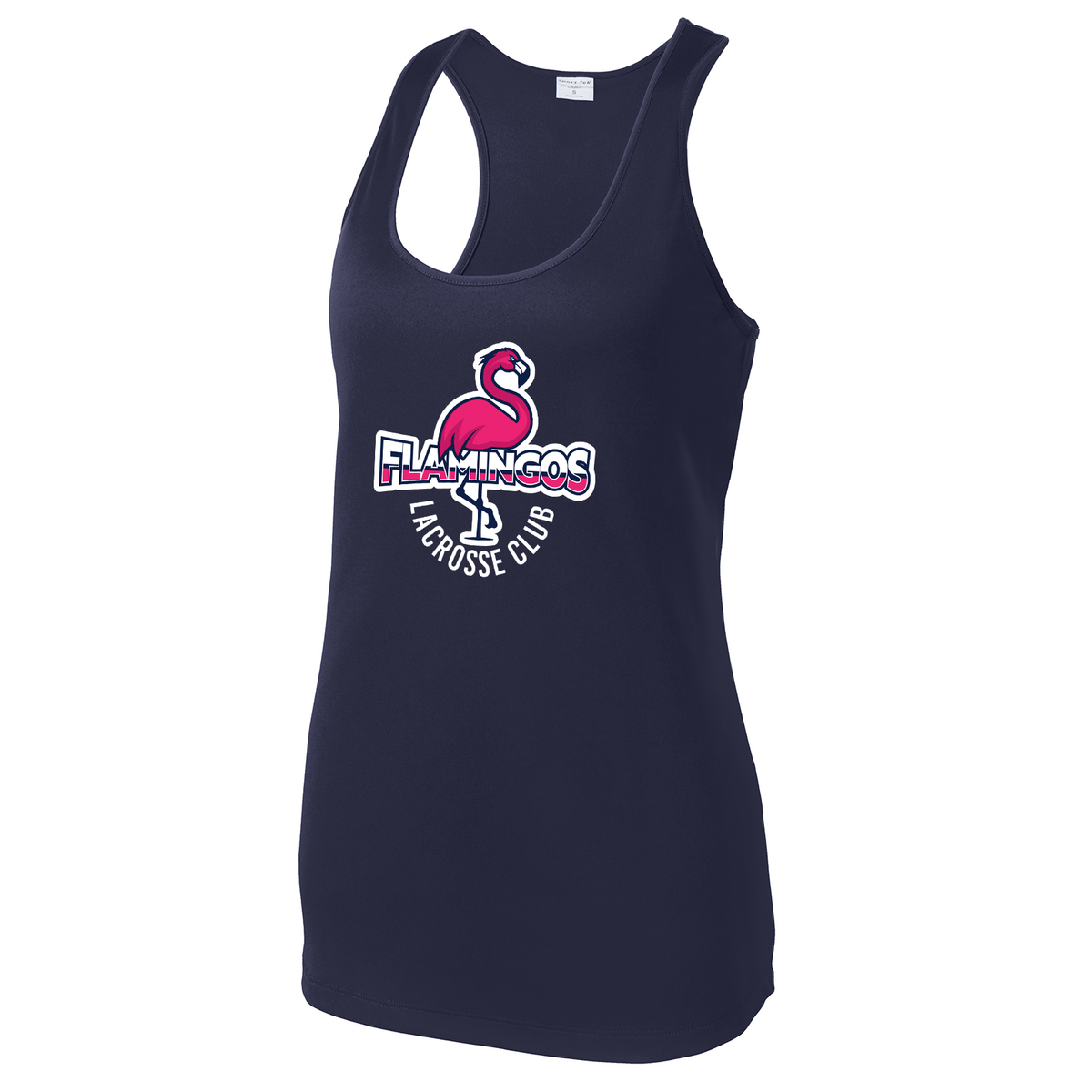 Flamingos Lacrosse Club Women's Racerback Tank