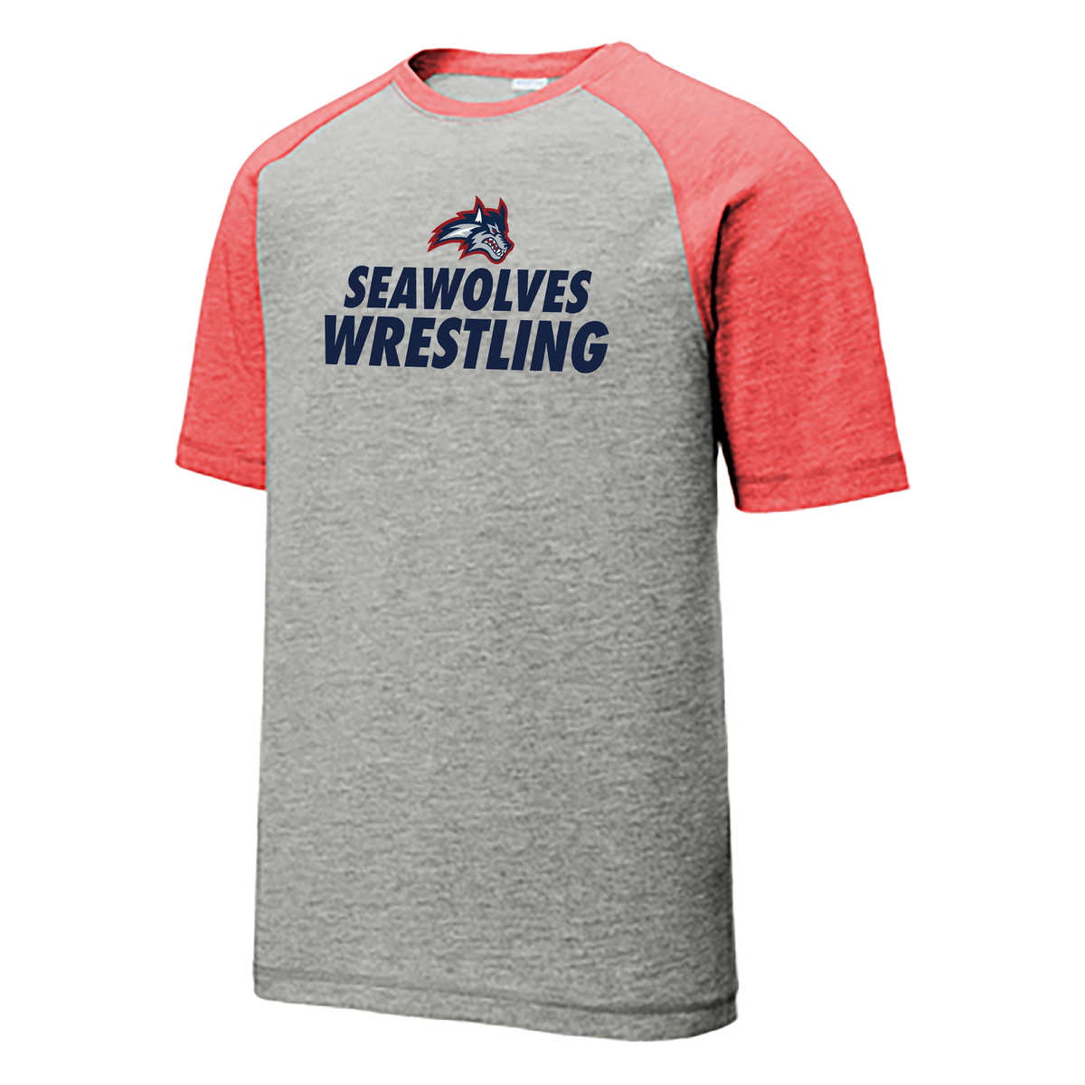 Stony Brook Wrestling Raglan CottonTouch Tee