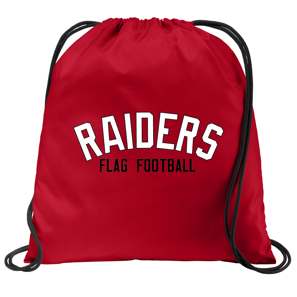 PM Raiders Flag Football Cinch Pack