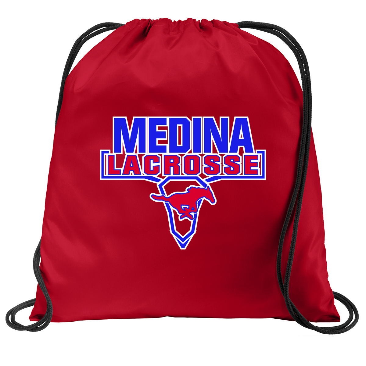 Medina Mustangs Lacrosse Cinch Pack