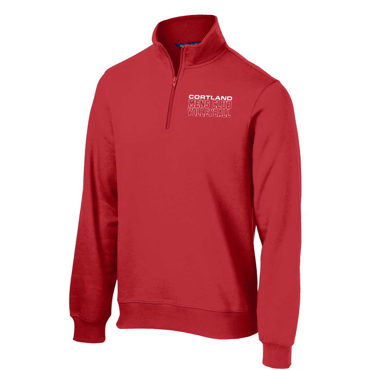 Cortland Mens Volleyball 1/4 Zip Fleece