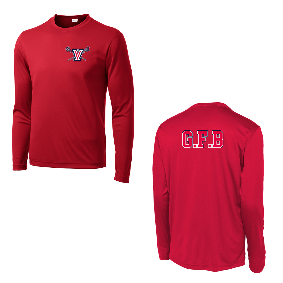 Viewpoint HS Boys Lacrosse Long Sleeve Performance Shirt