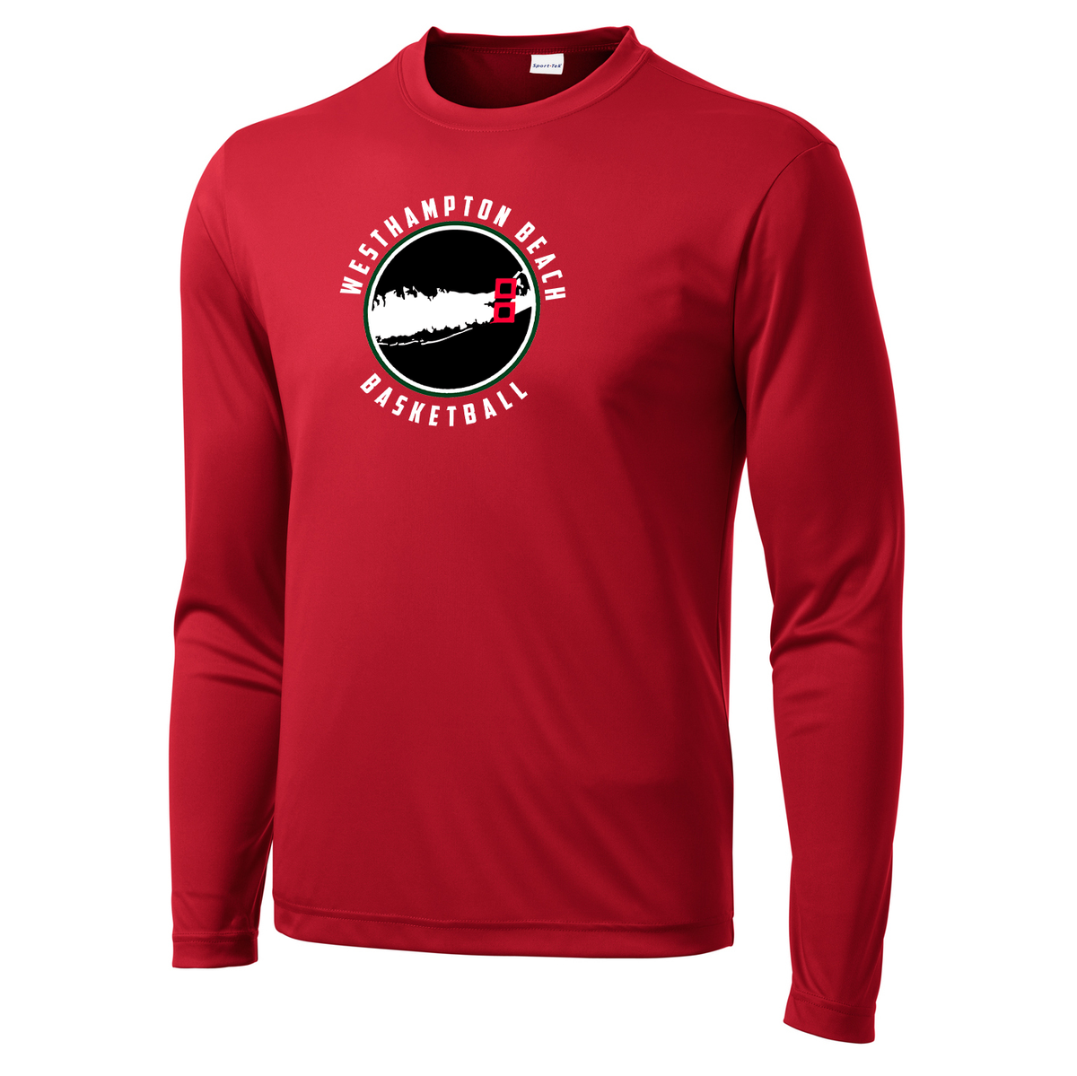 Westhampton Beach Basketball Long Sleeve Performance Shirt