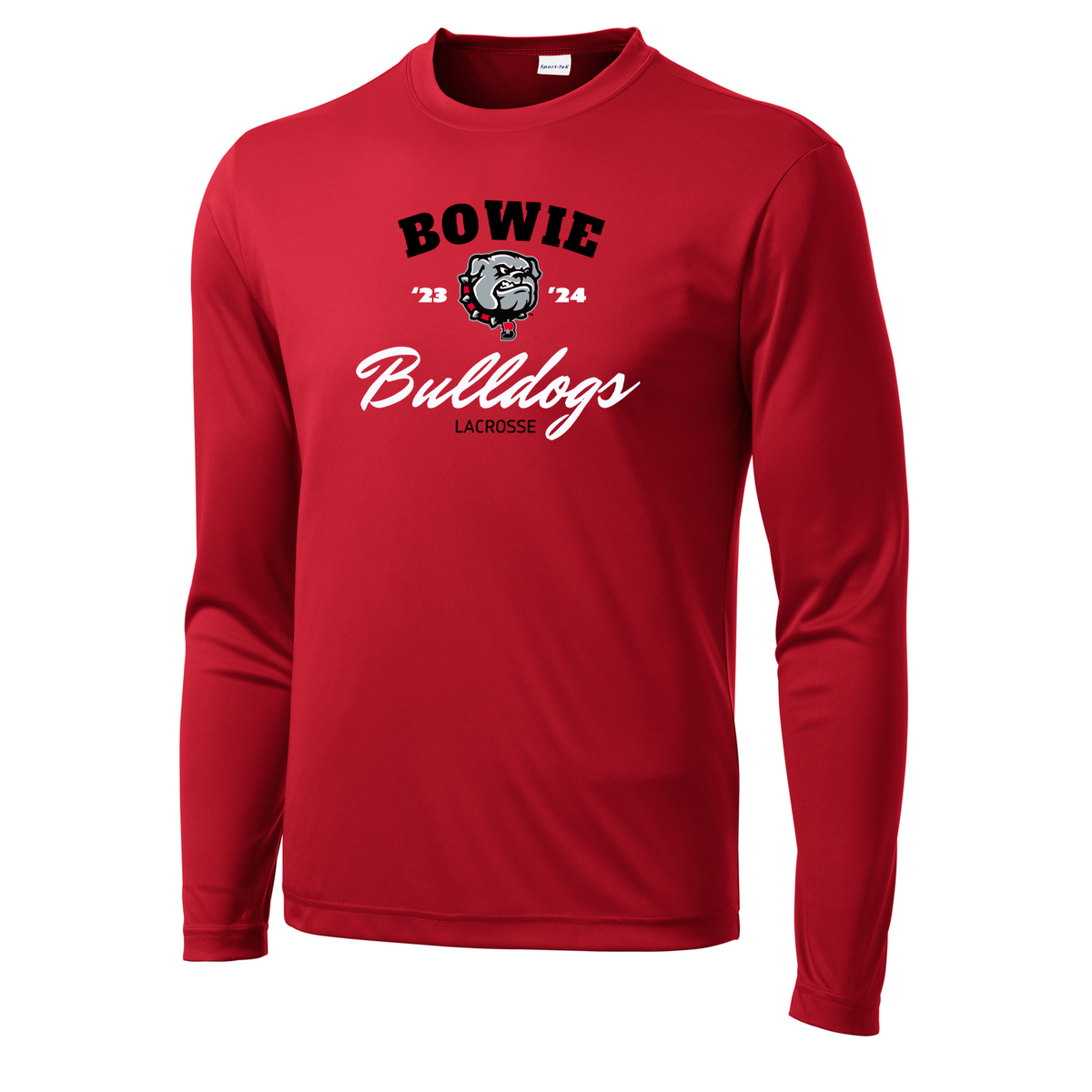 Bowie Boys Lacrosse Long Sleeve Performance Shirt