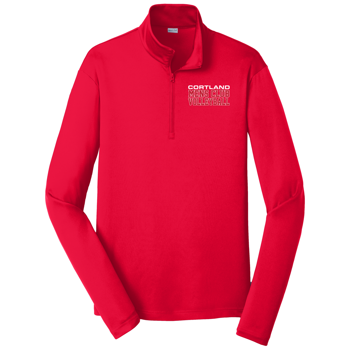 Cortland Mens Volleyball Lightweight Performance 1/4 Zip