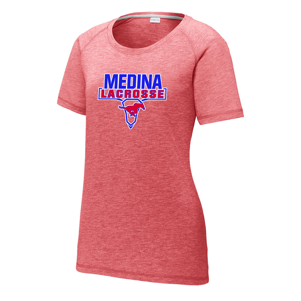 Medina Mustangs Lacrosse Women's Raglan CottonTouch