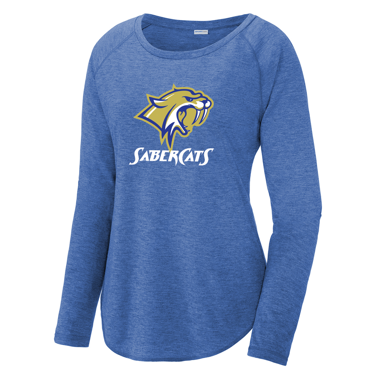 Waterford Sabercats Football Women's Raglan Long Sleeve CottonTouch