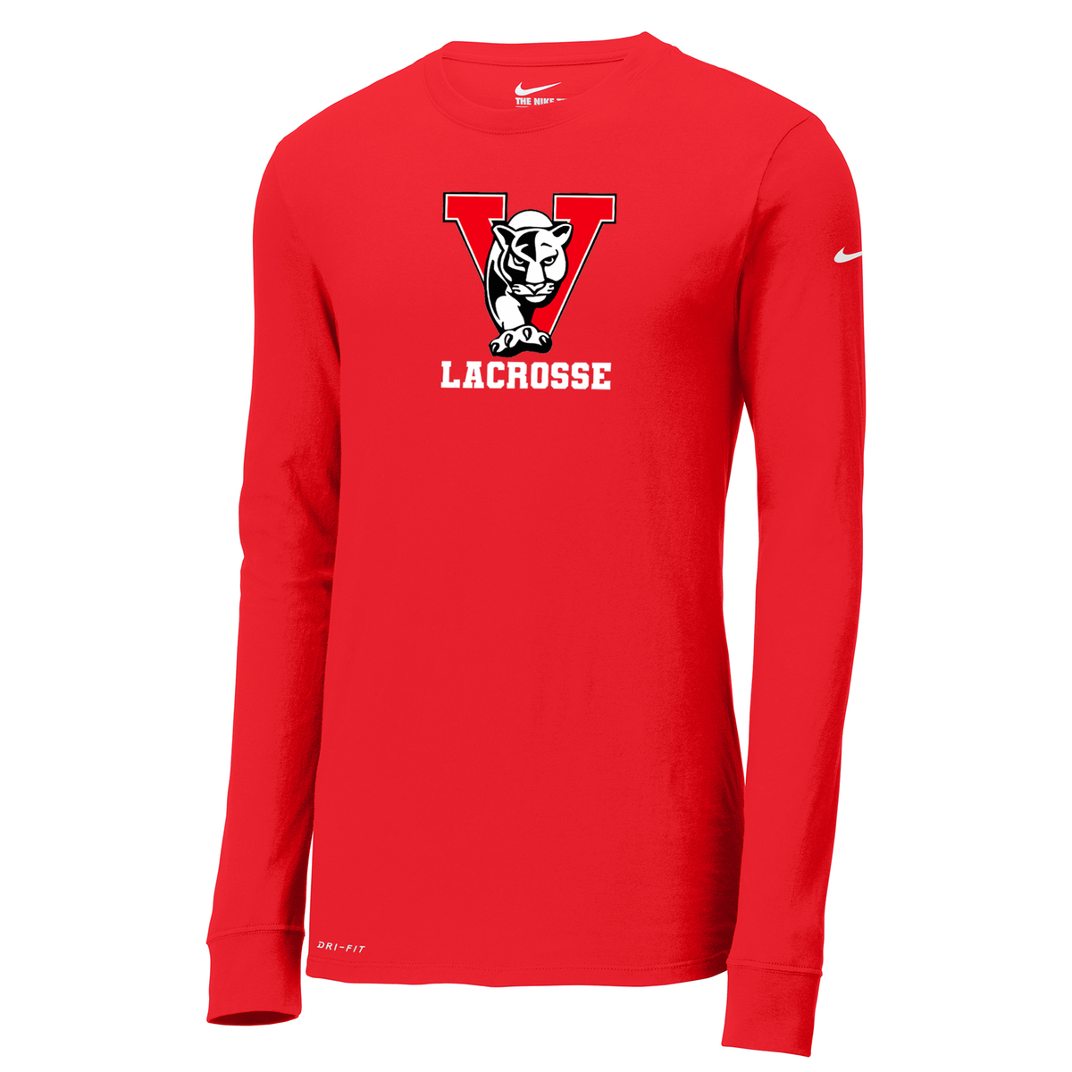 Vista HS Girls Lacrosse Nike Dri-FIT Long Sleeve Tee