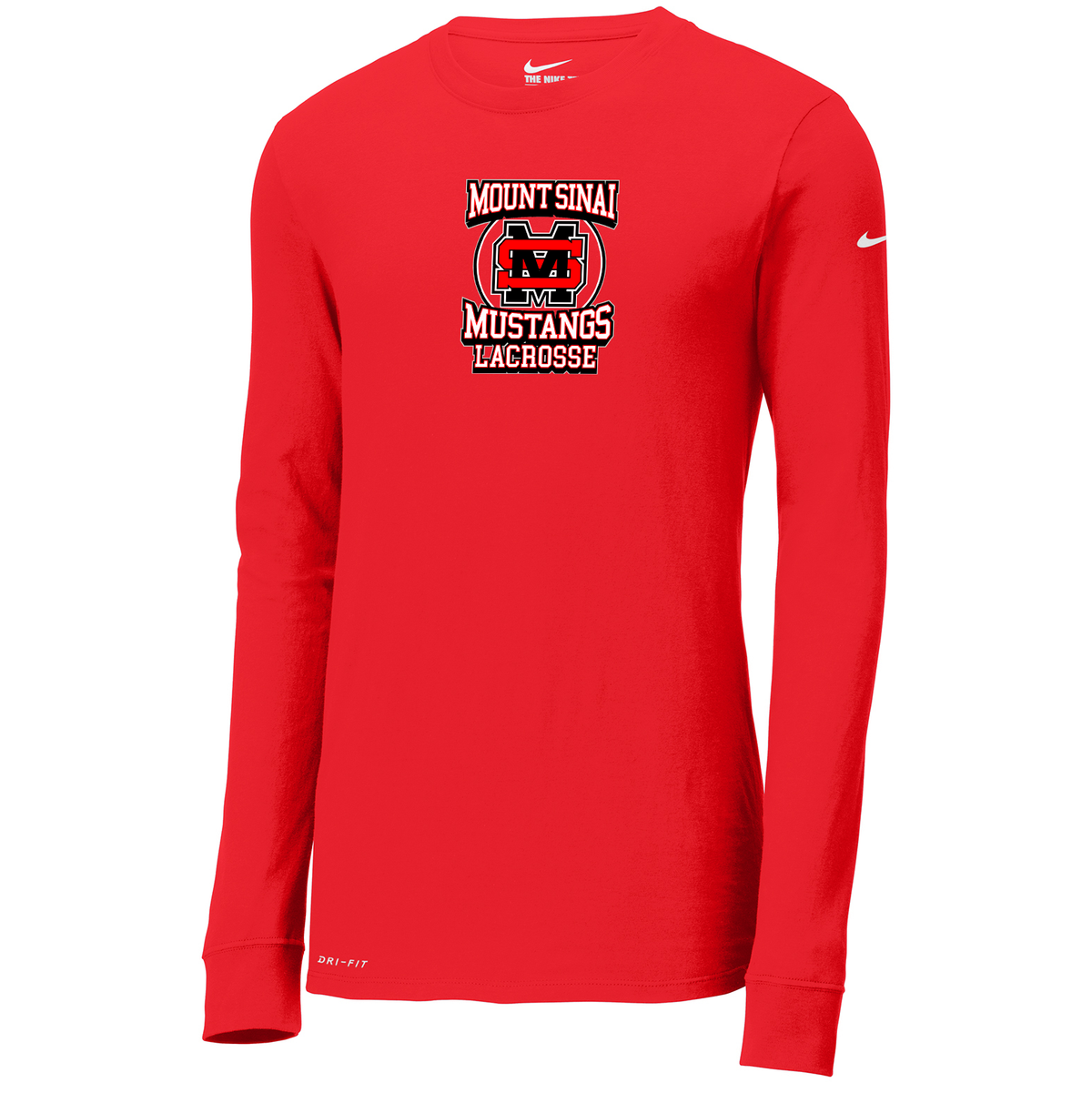 Mount Sinai Lacrosse Nike Dri-FIT Long Sleeve Tee