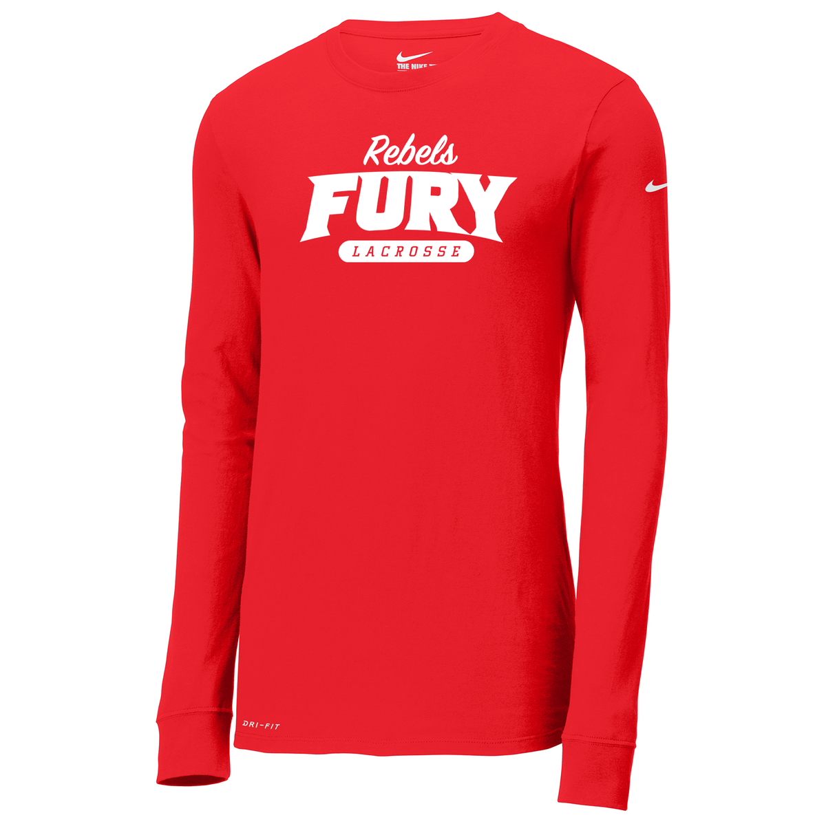 Rebels Fury Nike Dri-FIT Long Sleeve Tee