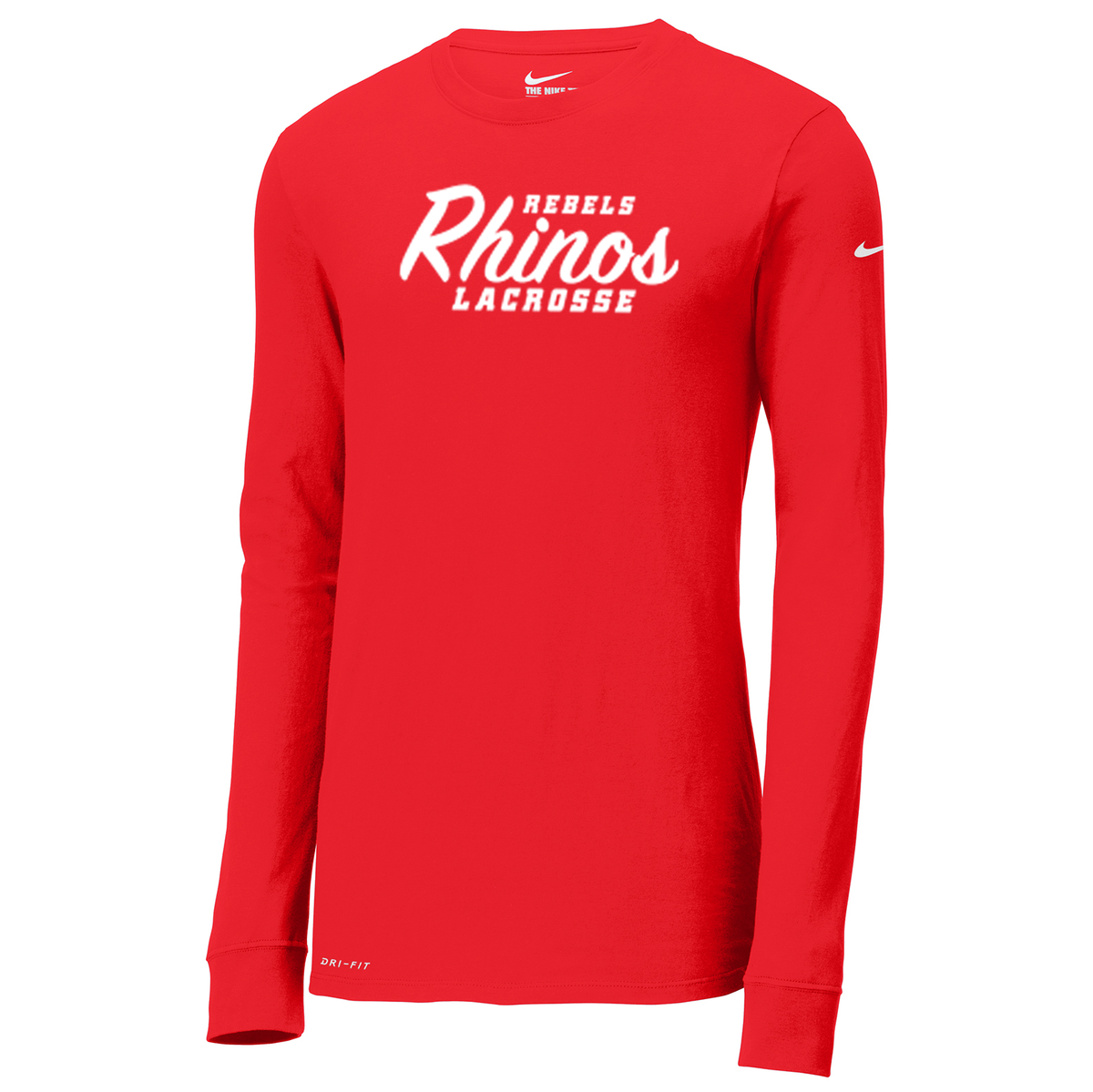 Rebels Rhinos Nike Dri-FIT Long Sleeve Tee