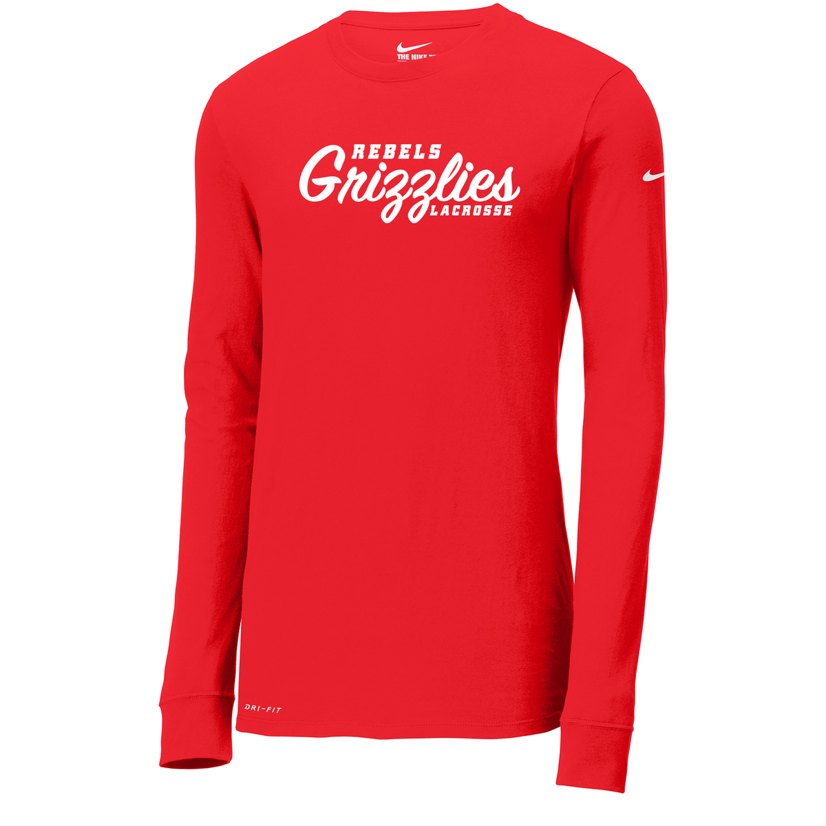 Rebels Grizzlies Nike Dri-FIT Long Sleeve Tee