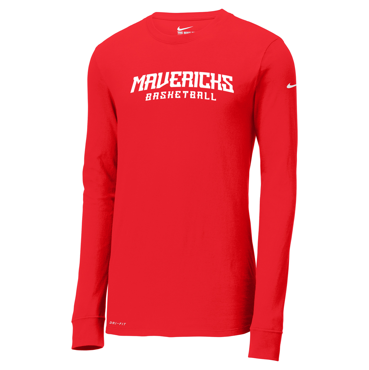 Mavericks Basketball Nike Dri-FIT Long Sleeve Tee