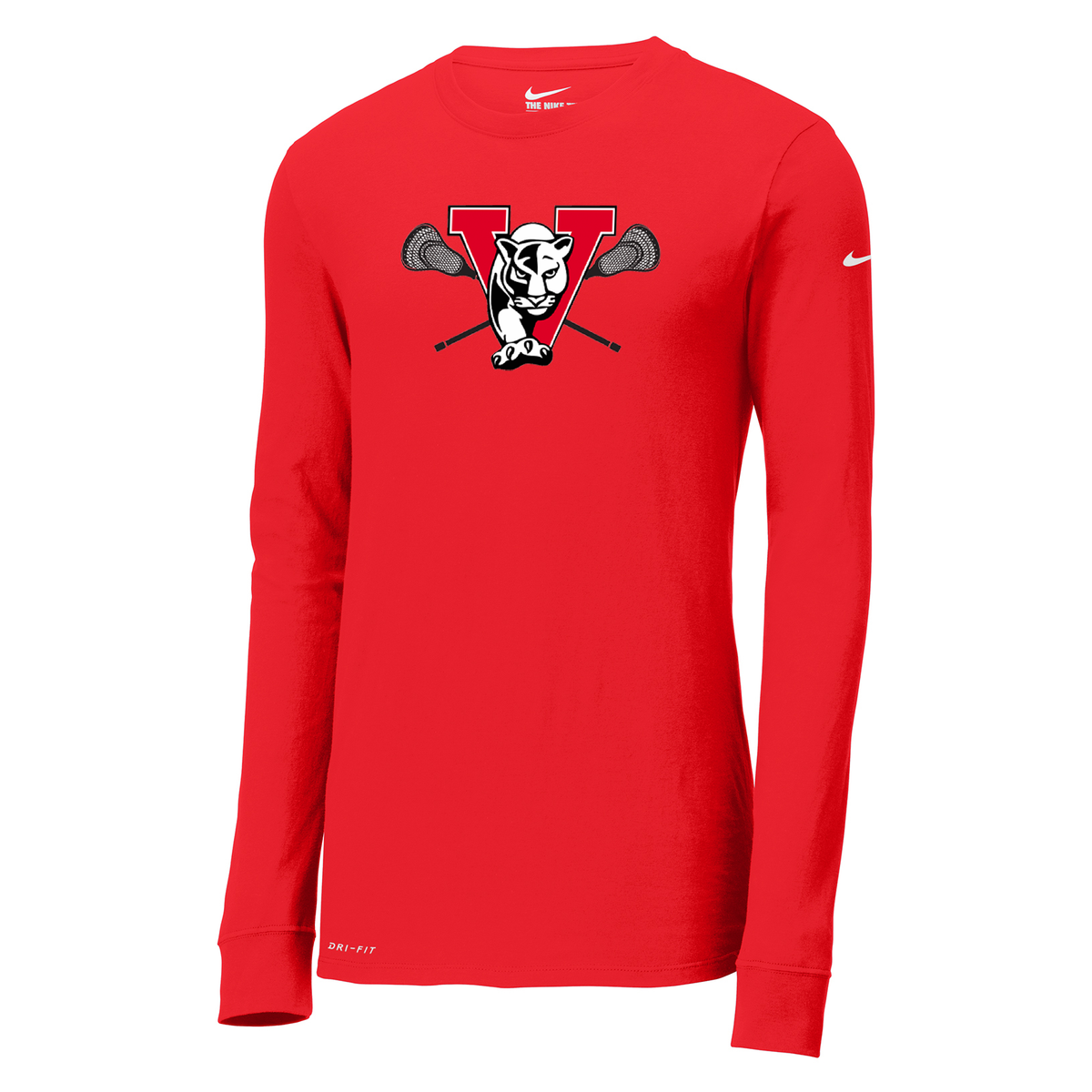 Vista HS Girls Lacrosse Nike Dri-FIT Long Sleeve Tee