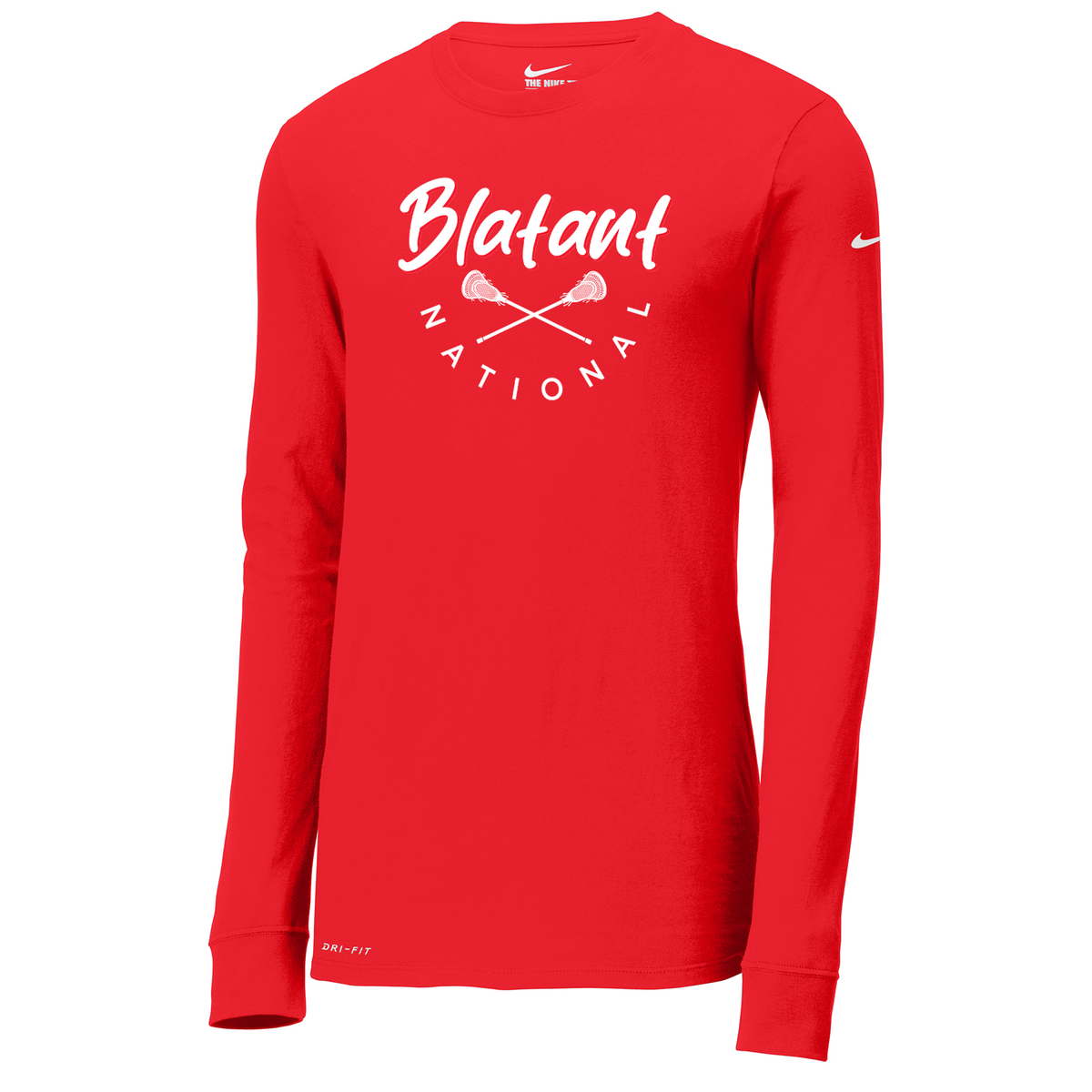 Blatant National Lacrosse Nike Dri-FIT Long Sleeve Tee