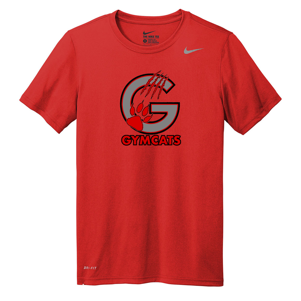 Gymcats Gymnastics Nike Legend Tee