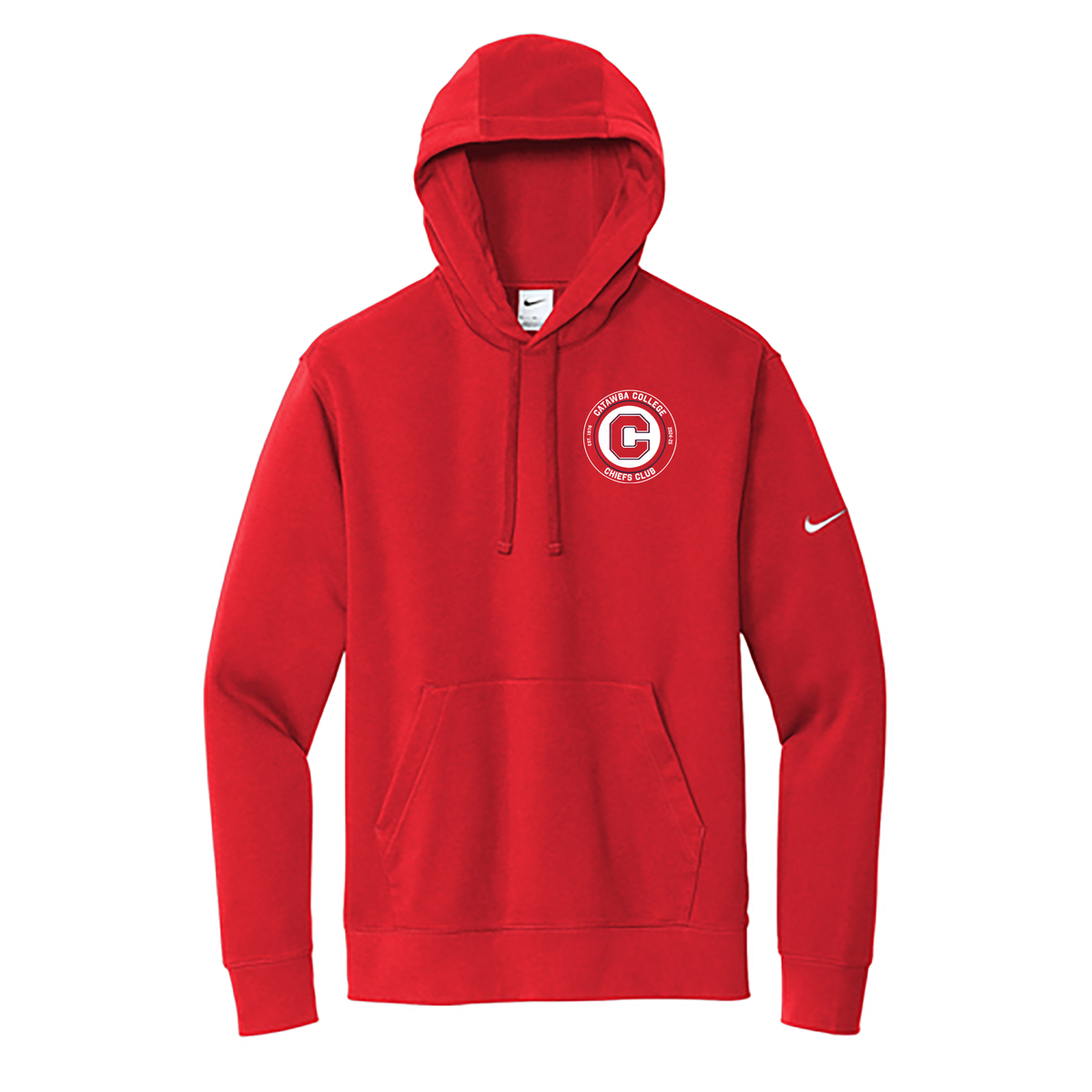 Catawba College Chiefs Club Nike Fleece Swoosh Hoodie