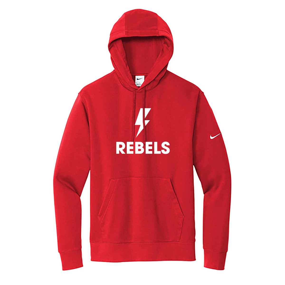 Rebels 32 Lightning Nike Fleece Swoosh Hoodie