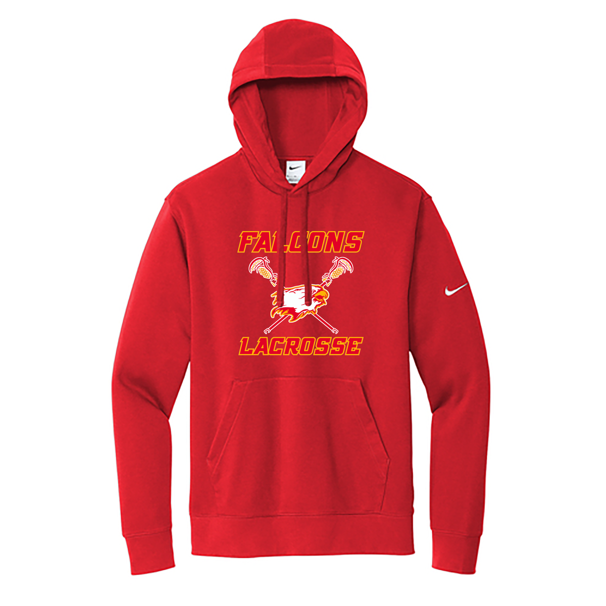 Falcons Lacrosse Club Nike Fleece Swoosh Hoodie