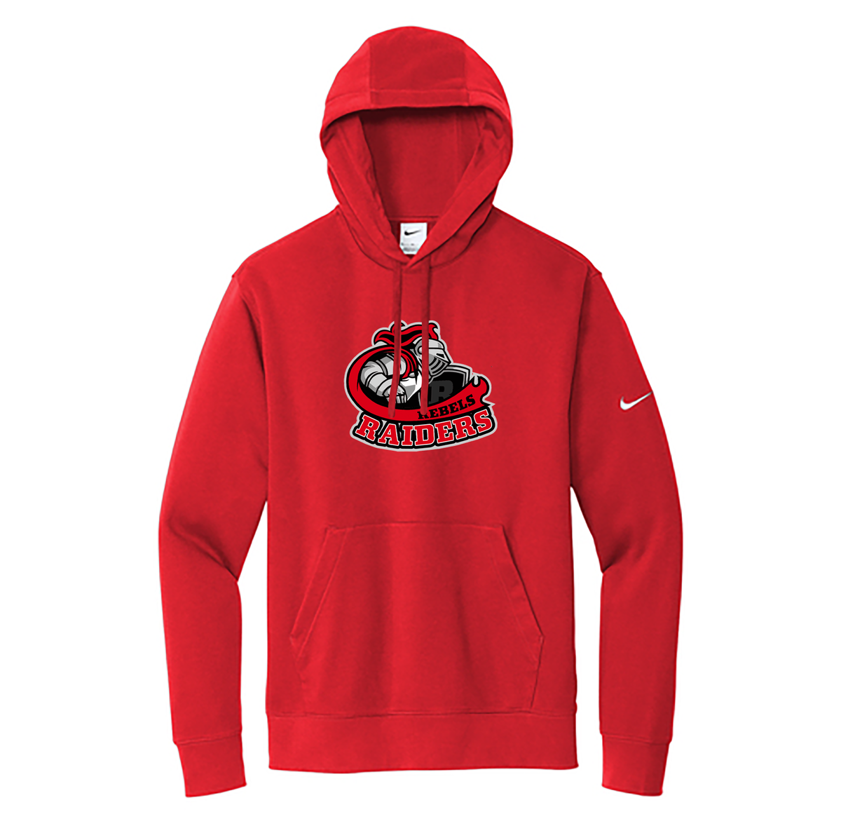 Rebels Raiders Nike Fleece Swoosh Hoodie