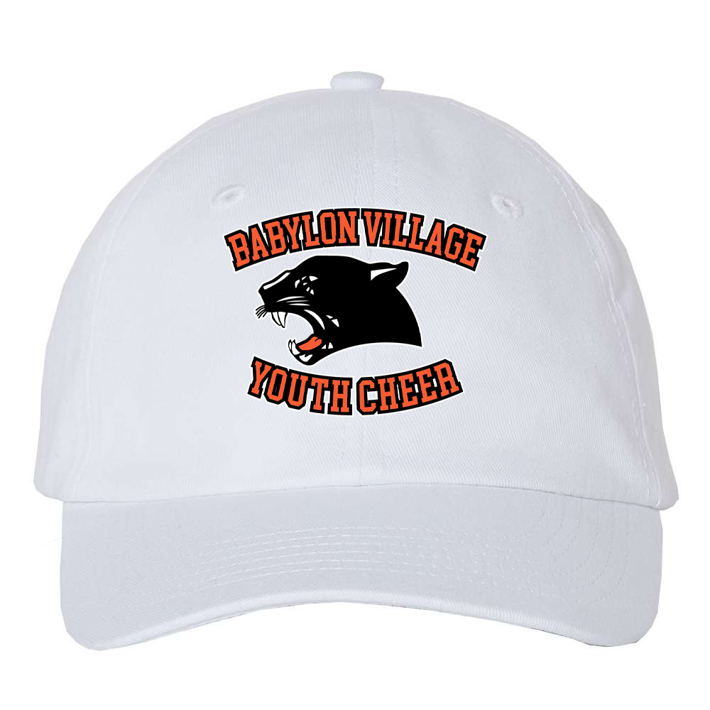 Babylon Village Cheer Small Fit Bio-Washed Dad's Cap