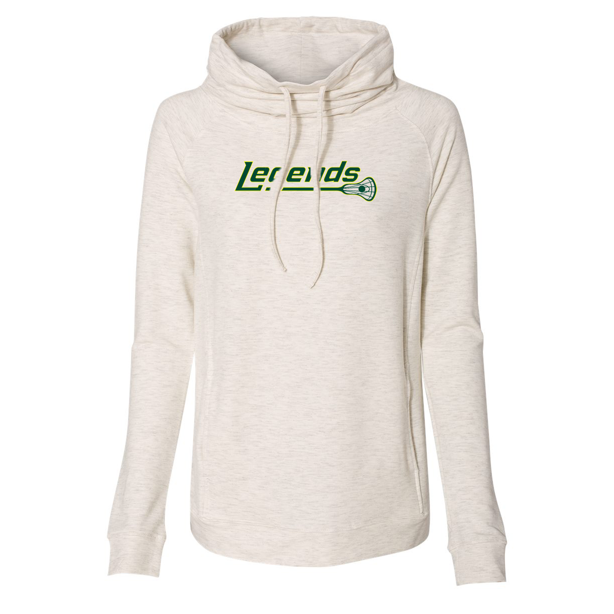 Legends Lacrosse Weatherproof Women’s Faux Cashmere Funnel Neck Sweatshirt