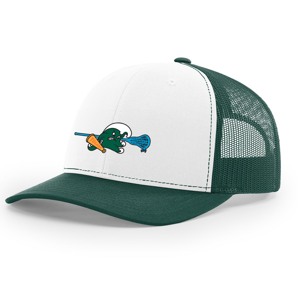 Tulane Women's Lacrosse Richardson Low Pro Trucker