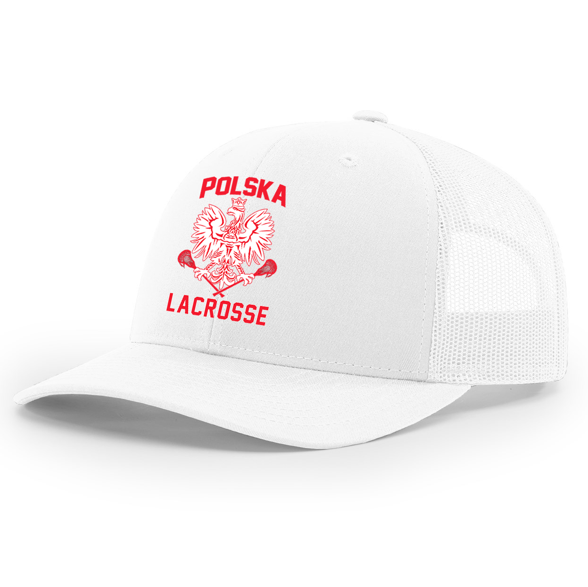 Polska Lacrosse Snapback Trucker Cap