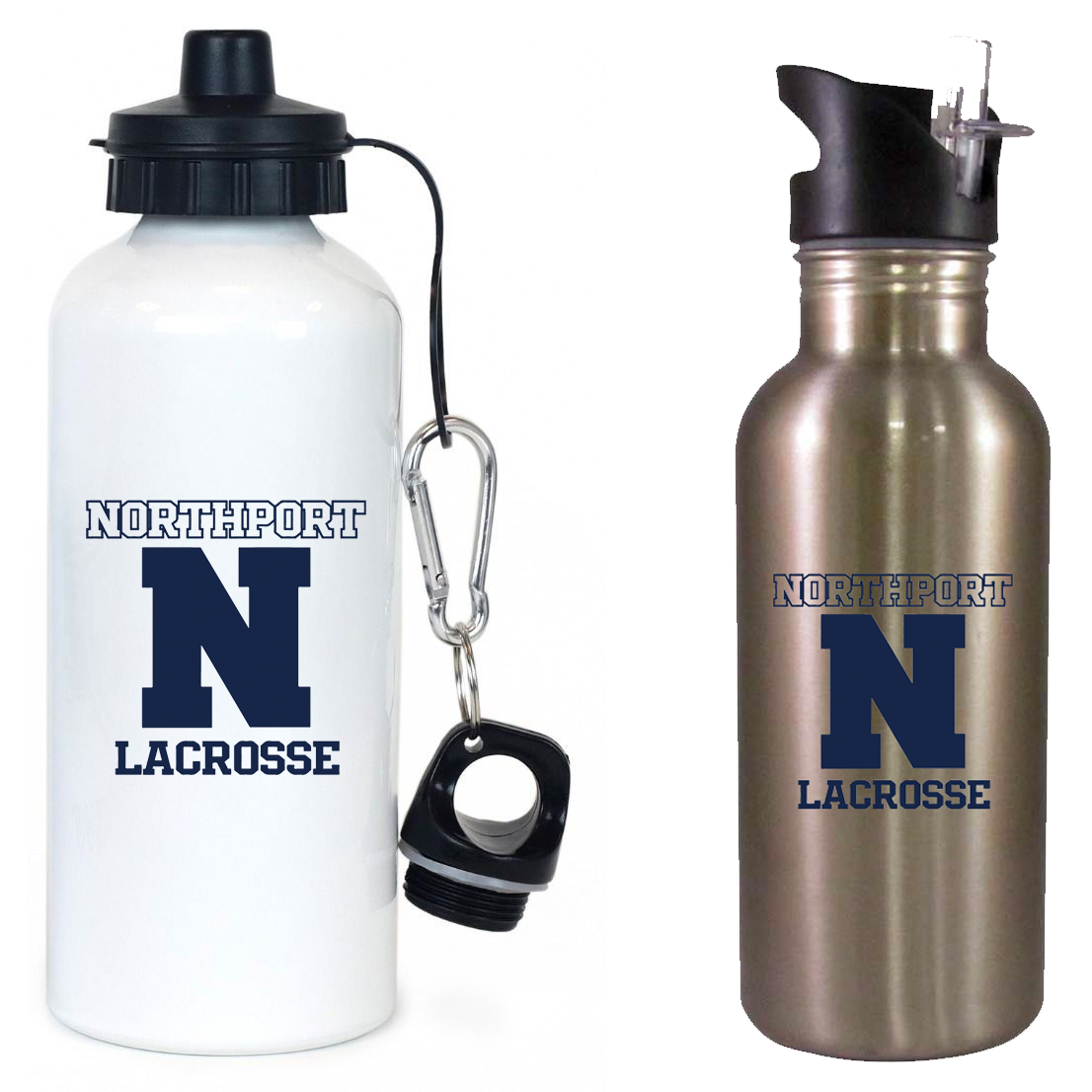 Northport High School Lacrosse Team Water Bottle