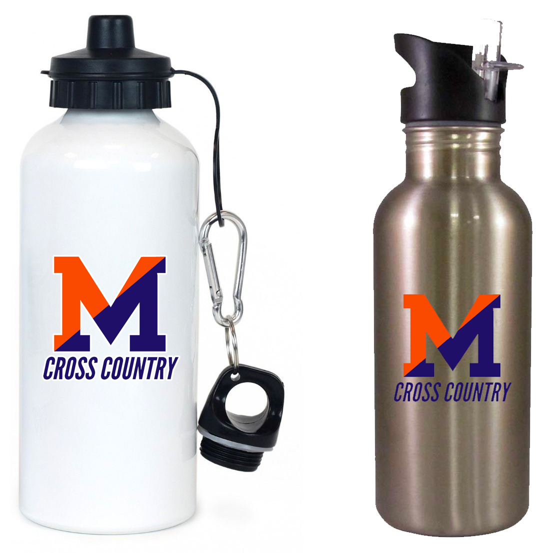 Manhasset Cross Country Team Water Bottle