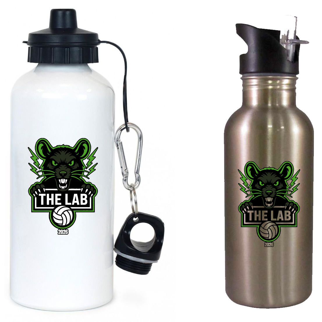 The Lab Volleyball Team Water Bottle