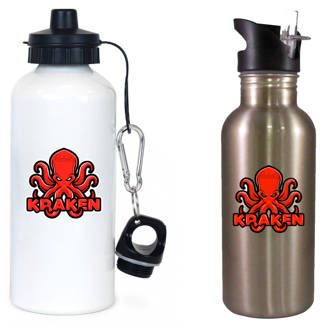 Rebels 2033 Kraken Team Water Bottle