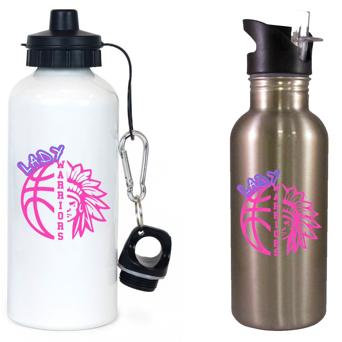 NMB Lady Warriors Basketball Team Water Bottle
