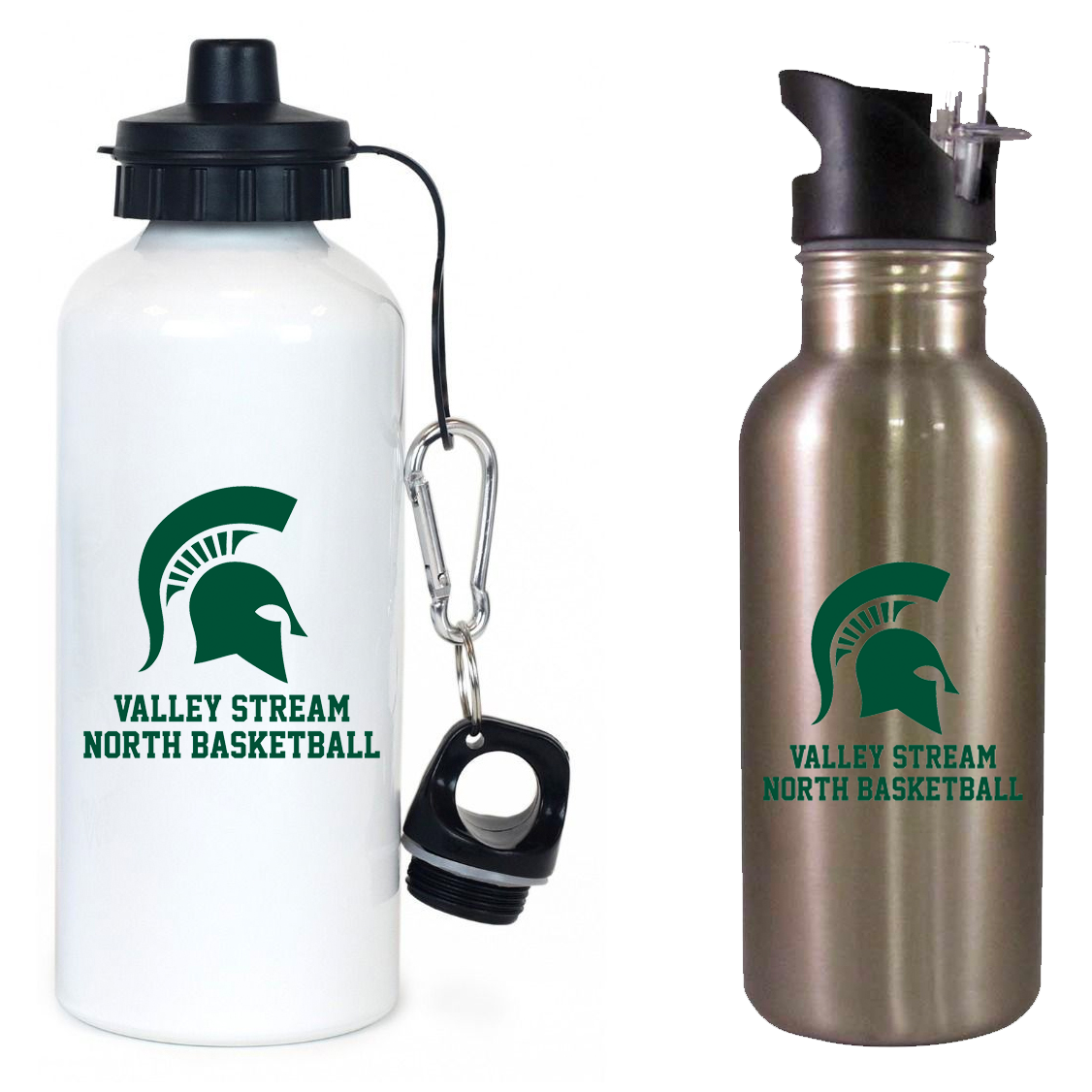 Valley Stream North Basketball Team Water Bottle