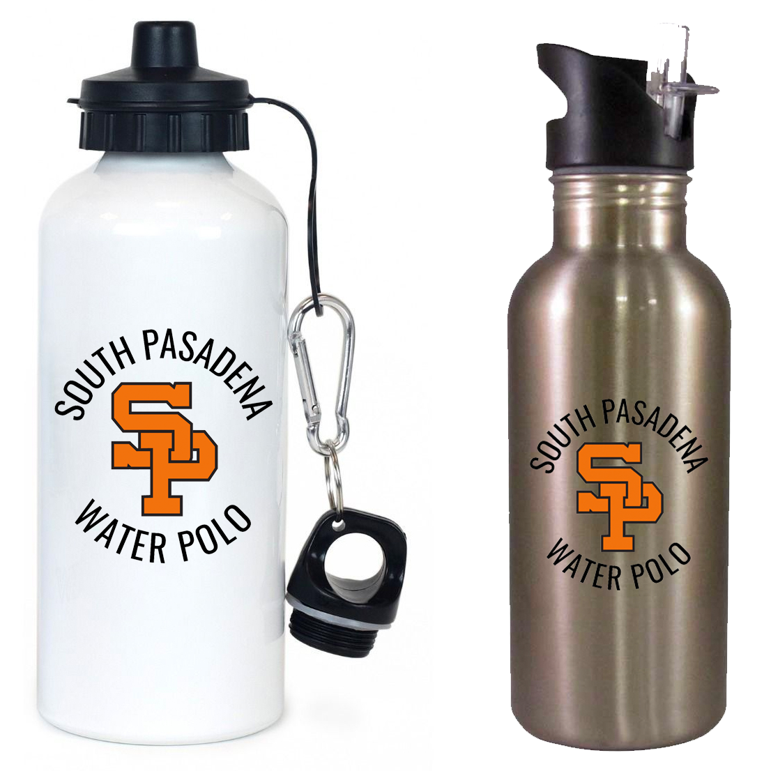 South Pasadena Water Polo Team Water Bottle