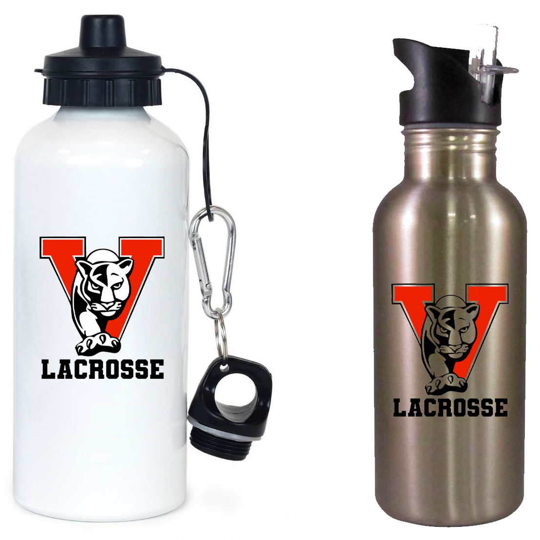 Vista HS Girls Lacrosse Team Water Bottle