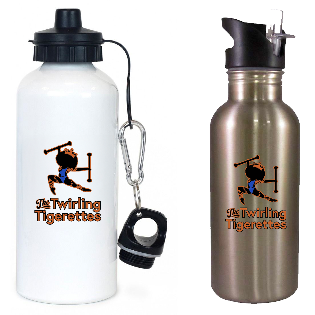 Twirling Tigerettes Team Water Bottle