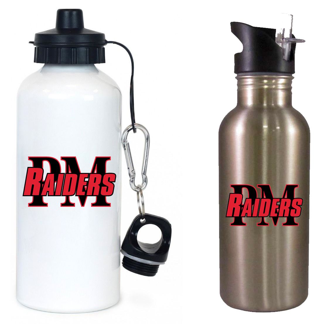 Raiders Youth Football Team Water Bottle