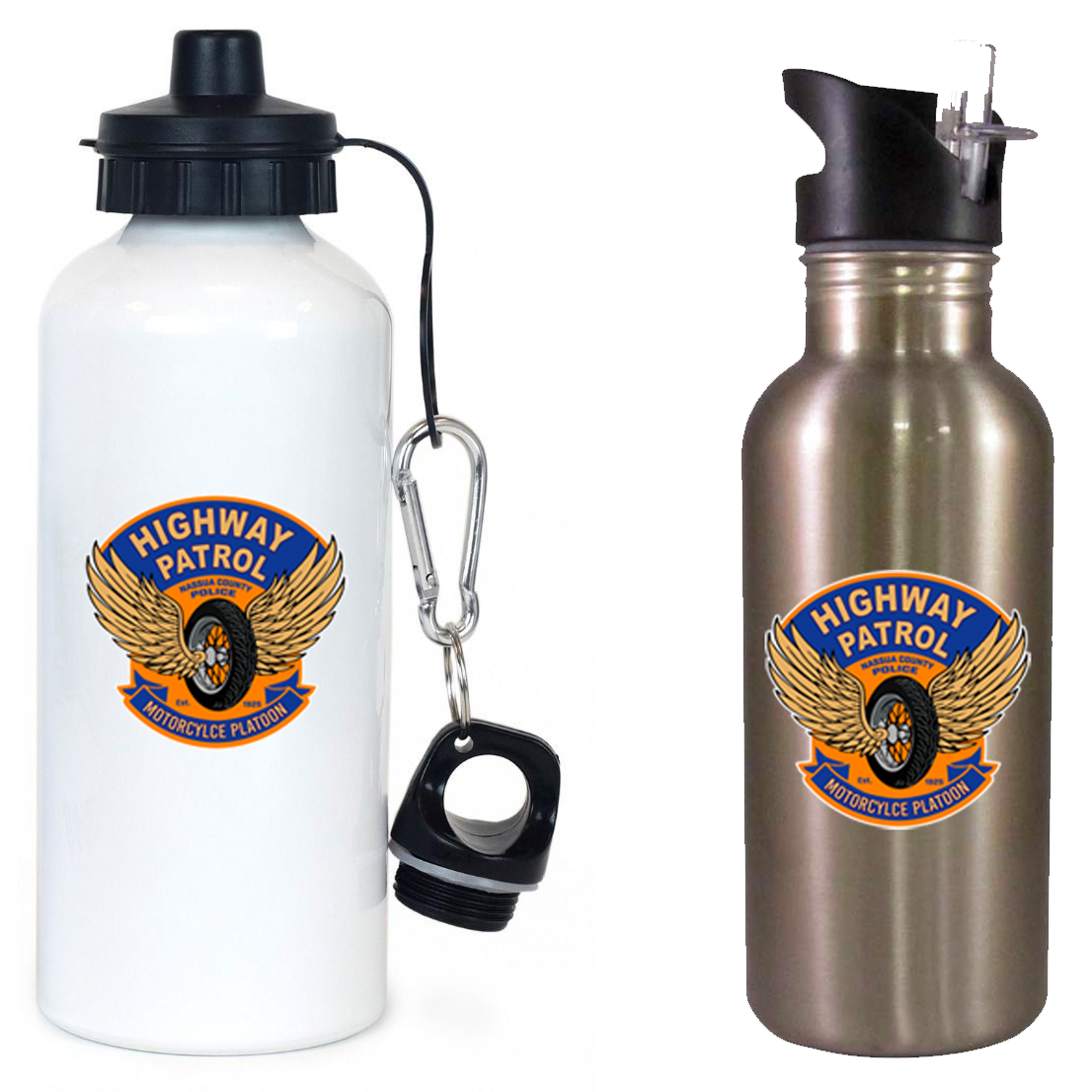 NCPD Motorcycle Unit Water Bottle