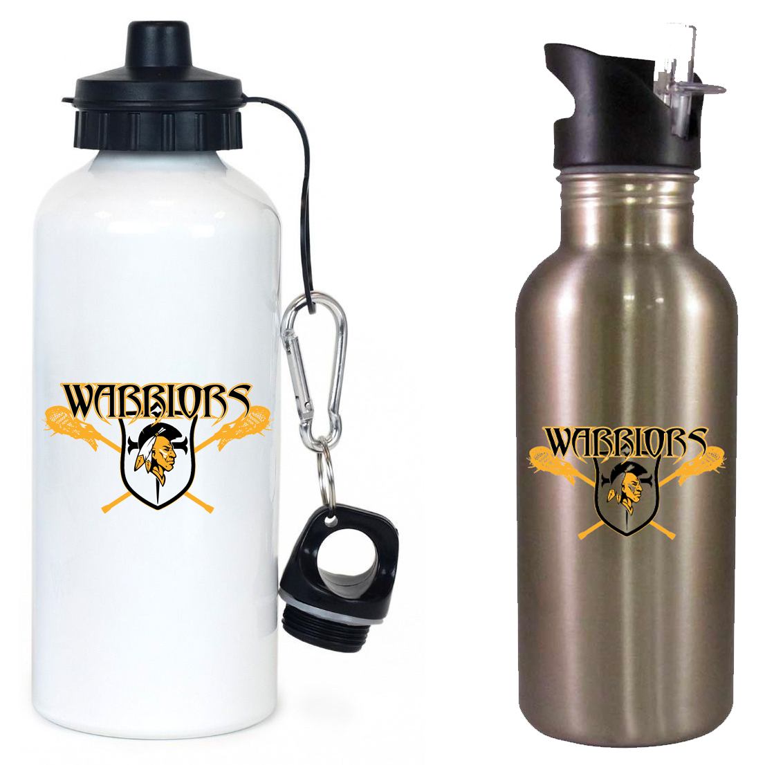 Upper Township Warriors Lacrosse Team Water Bottle