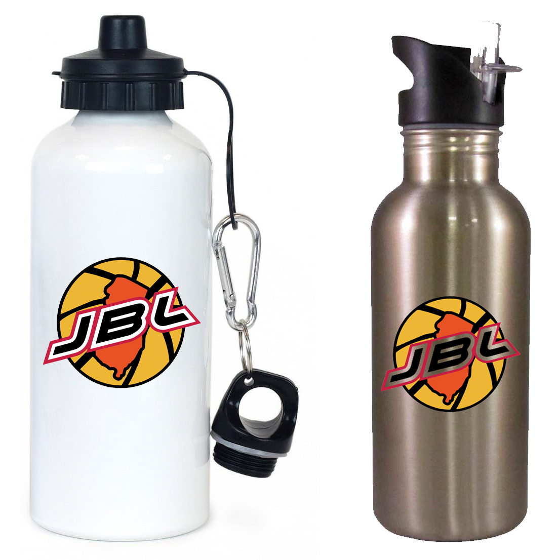 Jersey Basketball League Team Water Bottle