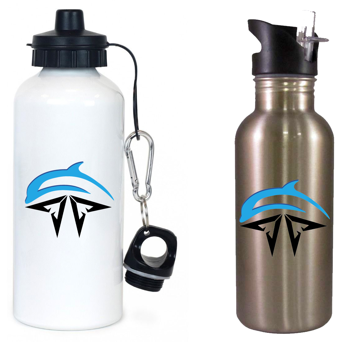 AZ Dolphins Football Team Water Bottle