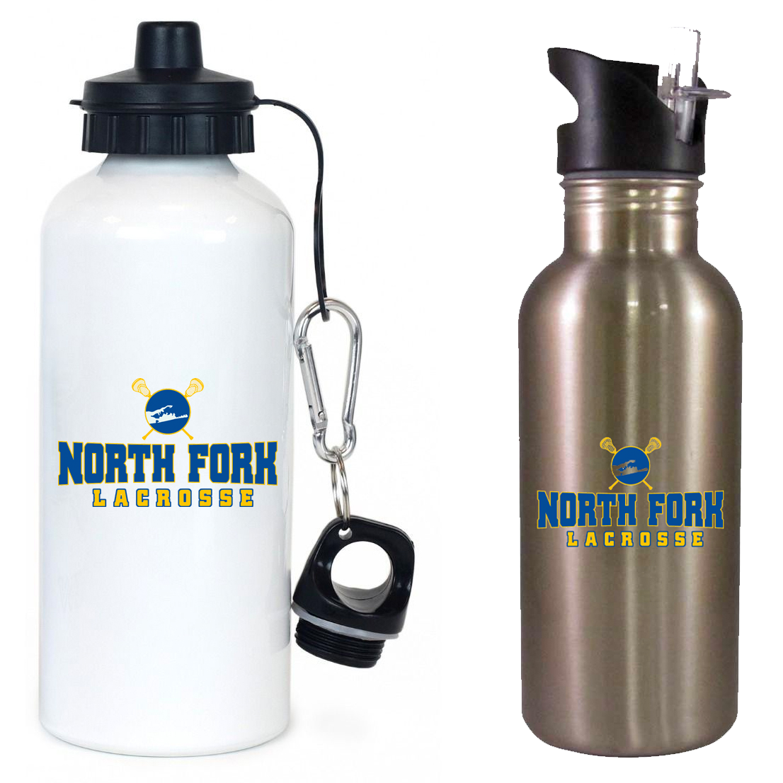 North Fork Lacrosse Team Water Bottle