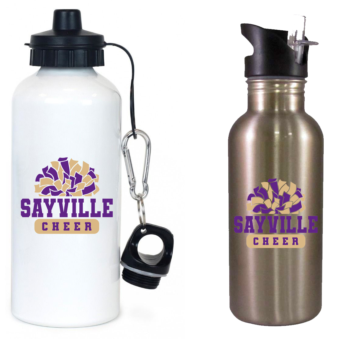 Sayville Cheer Team Water Bottle